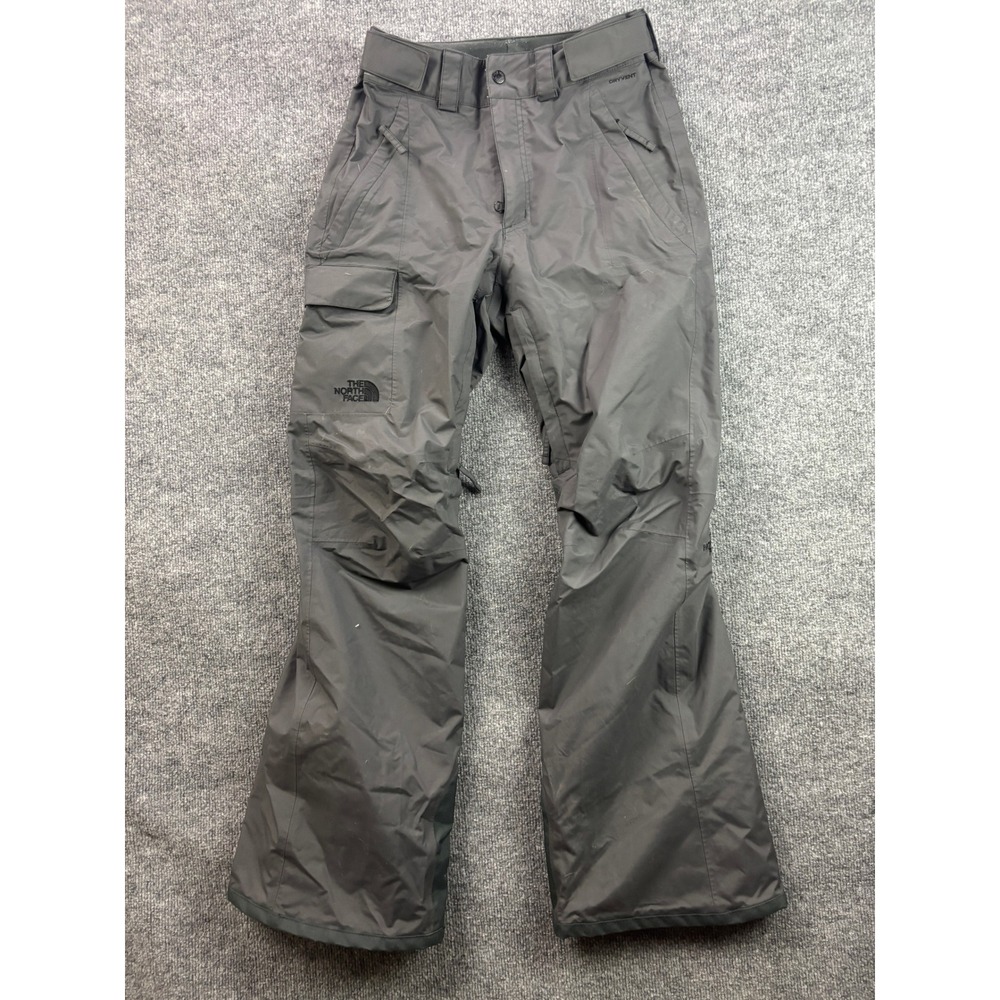The North Face Snow Pants Mens XS Gray DryVent Waterproof Ski Snowboard Cargo